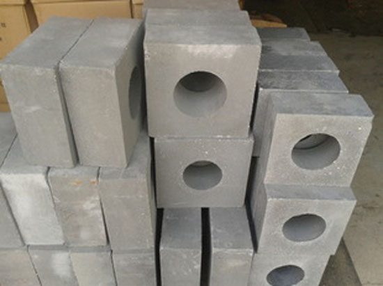 nozzle brick &nozzle well bloc